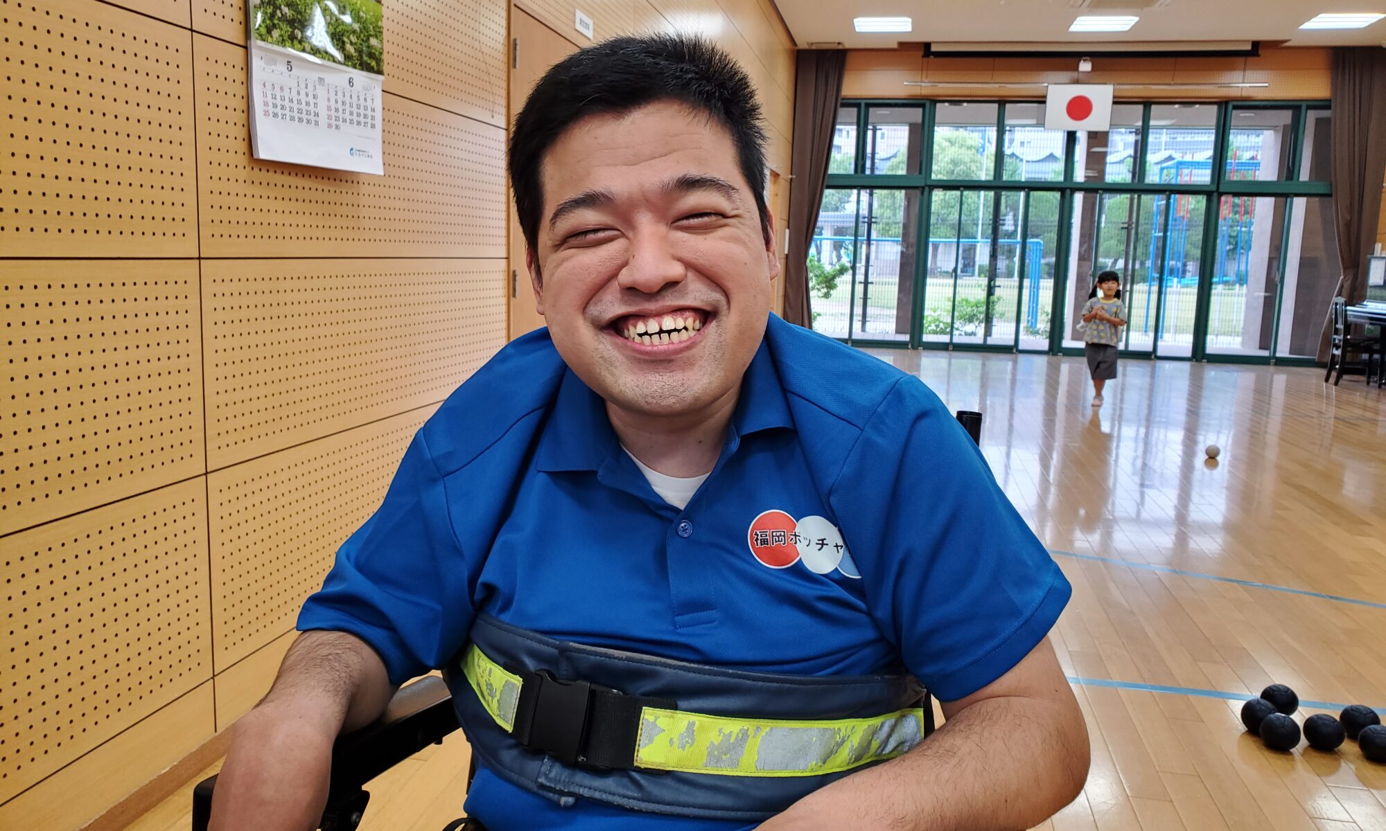 「福岡ボッチャ」のユニフォーム