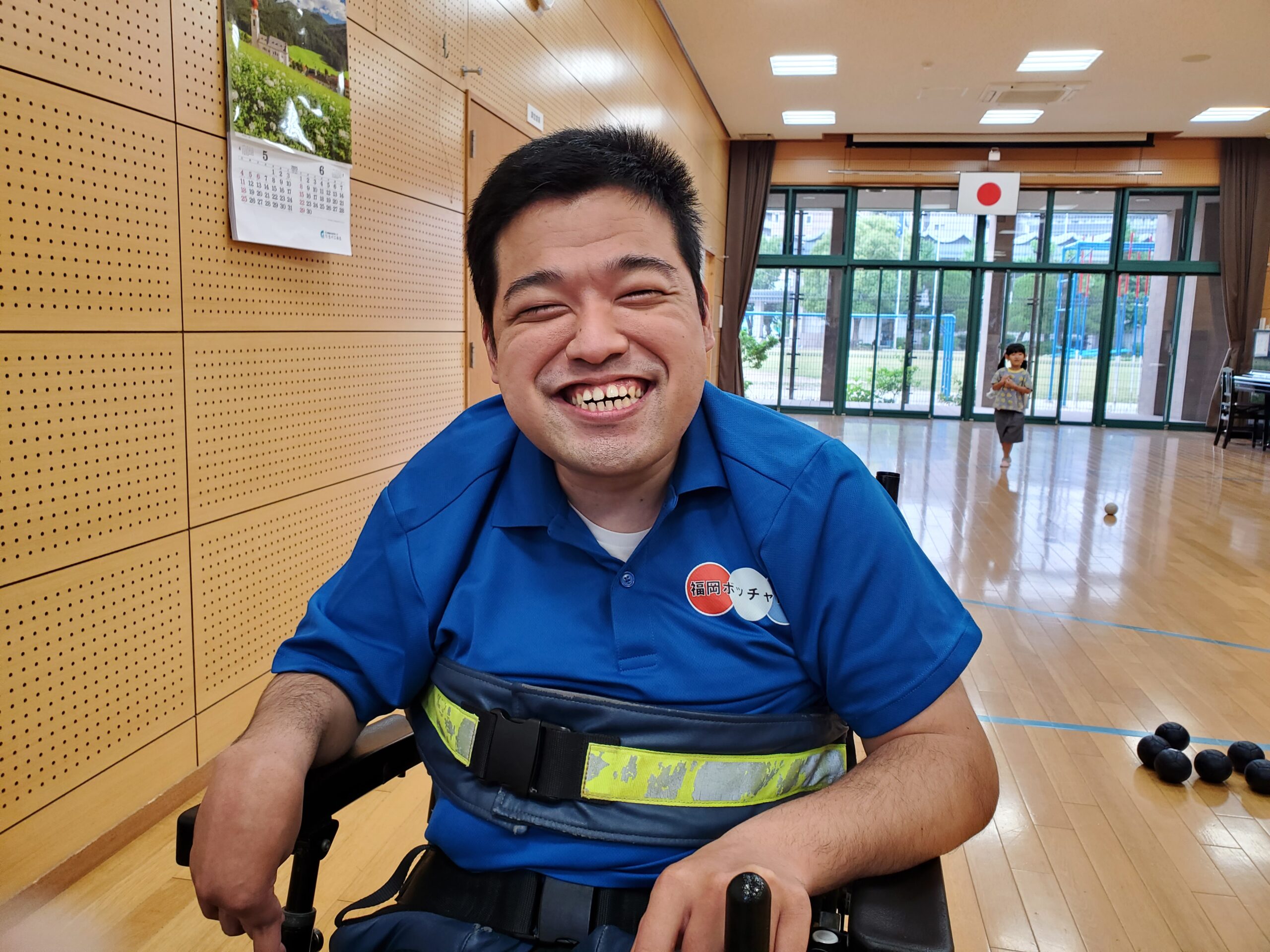 「福岡ボッチャ」のユニフォーム