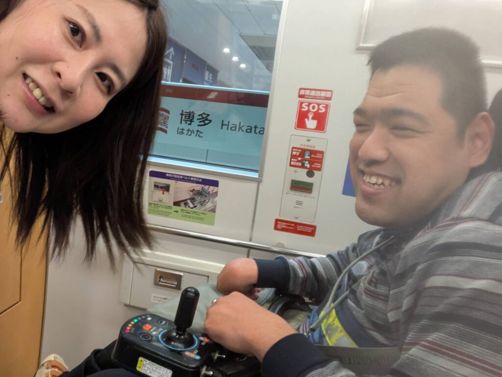 ヘルパーさんとお出かけ