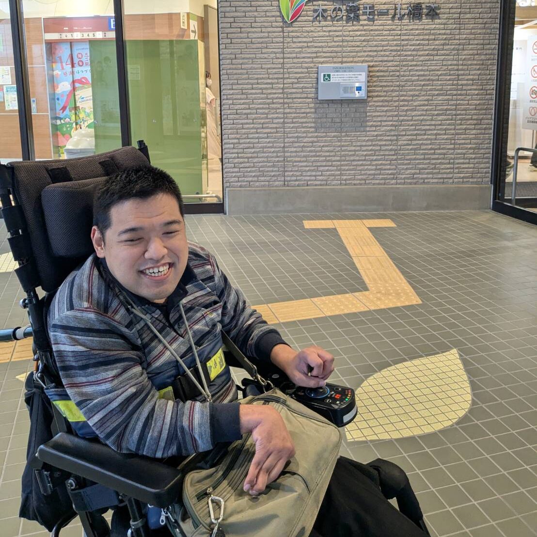 電動車いすで木の葉モールへ