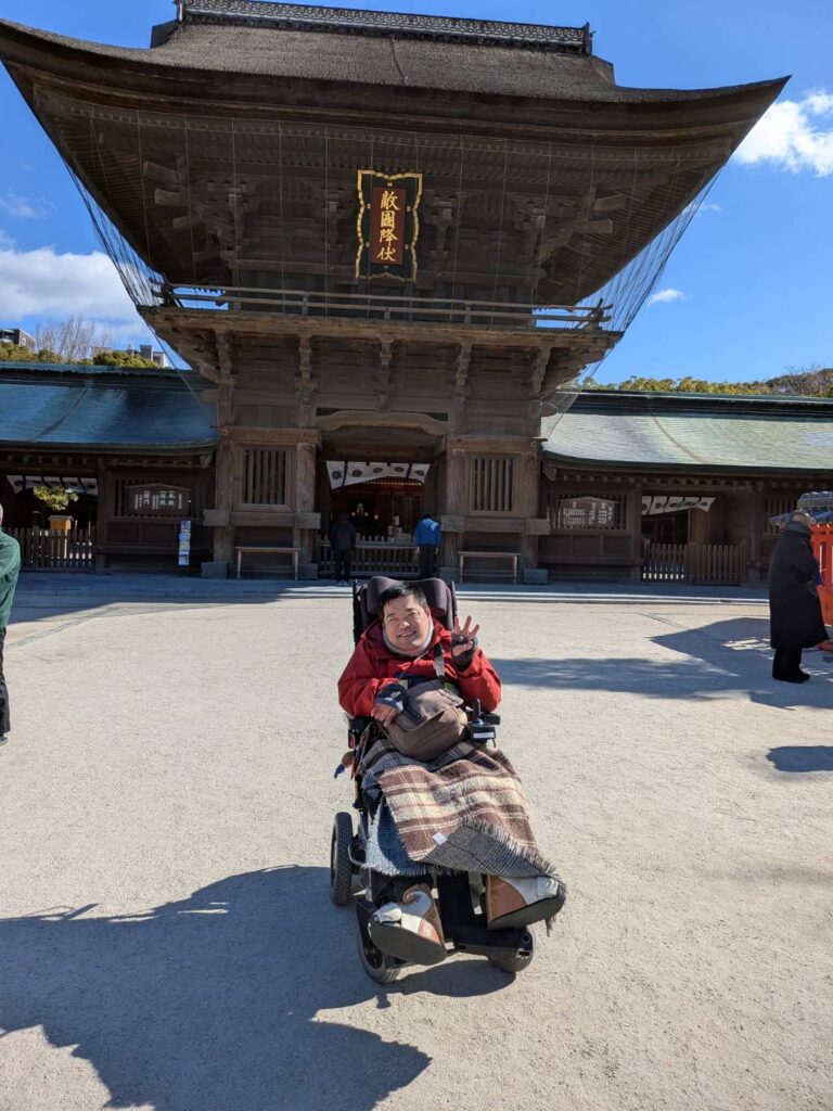 箱崎宮とナガタパンの休日