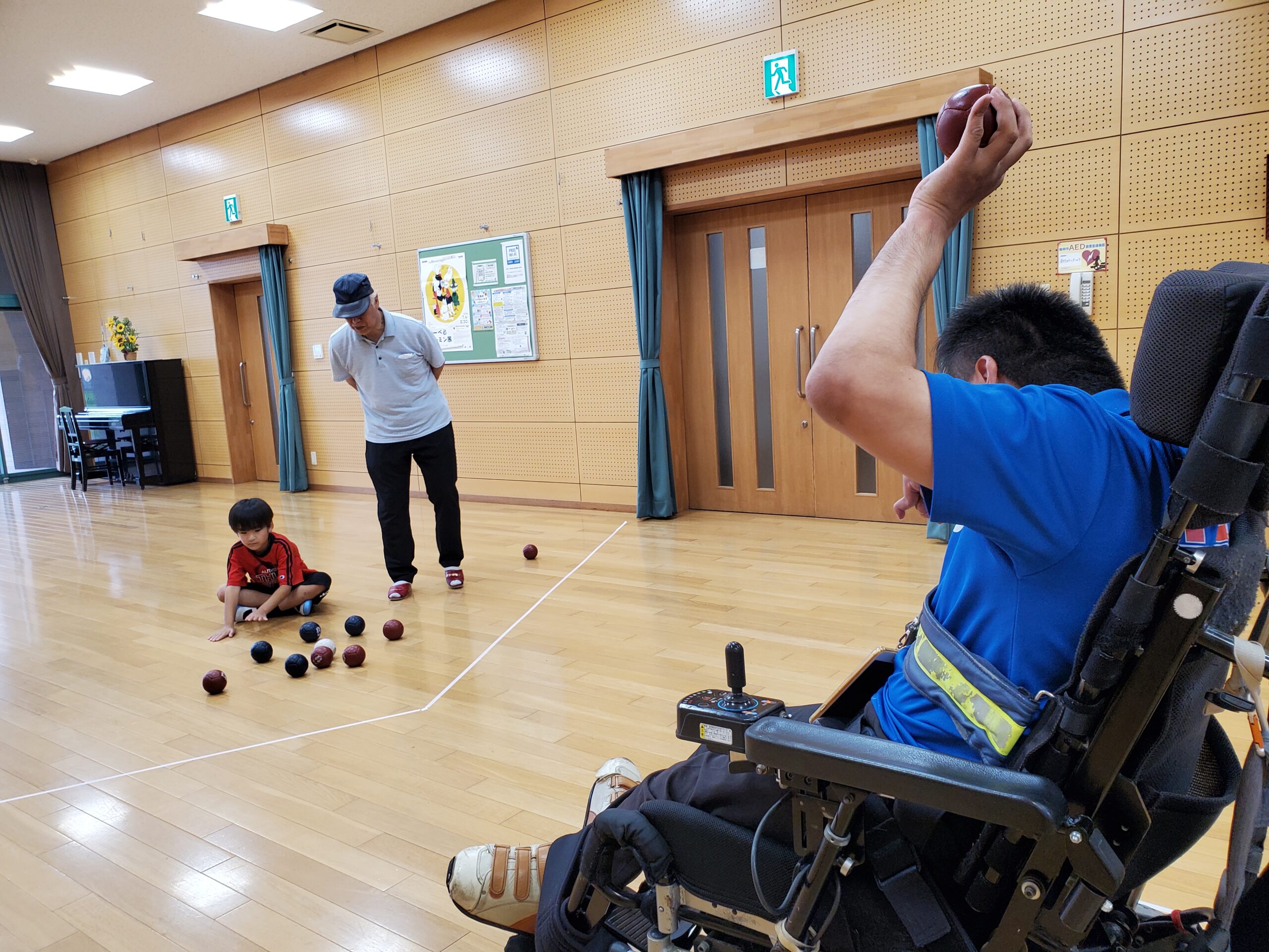 7月5日第16回東比恵ボッチャクローバークラブ開催しました♪