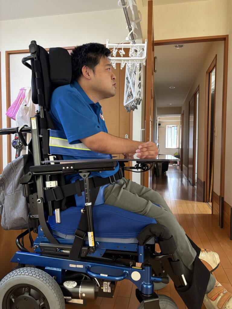 僕の新しい相棒、NEW電動車いすが来ました✨